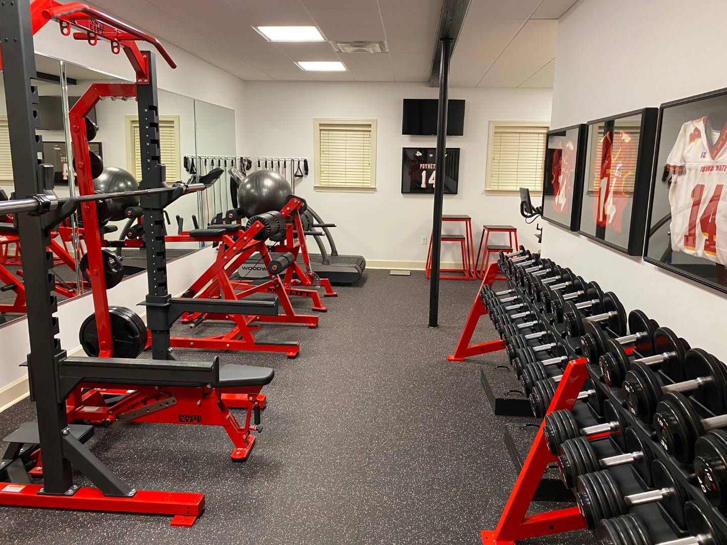 Elite Home Gym Setup Featuring Power Lift Modular Rack Systems